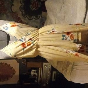 Long open front tank romper